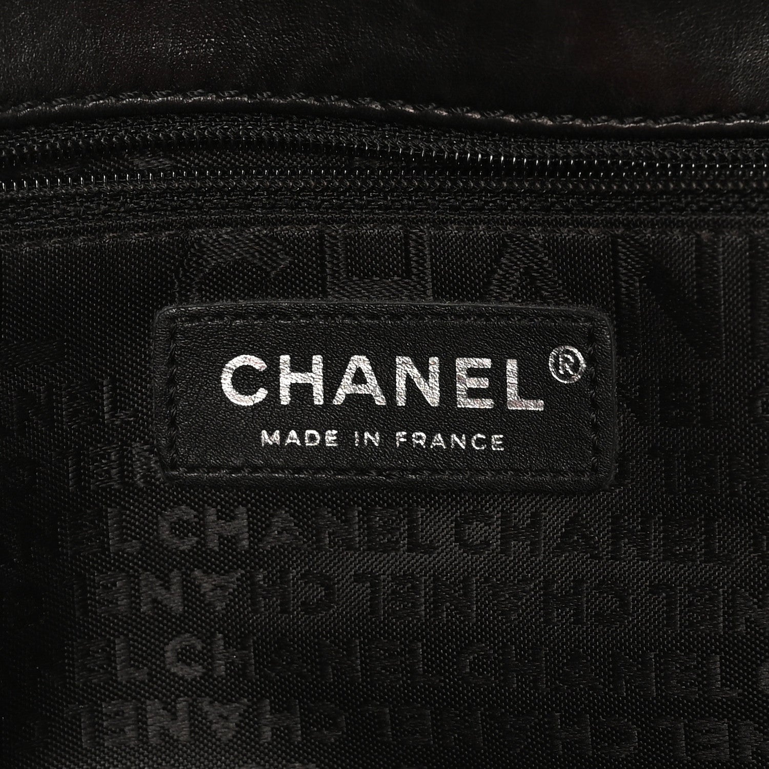 Chanel Patent Quilted Diagonal CC East West Chocolate Bar Flap Black 6 of 12
