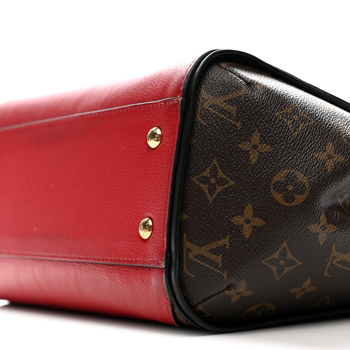 Calfskin Monogram Kimono Tote Cherry