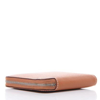 Hermes Epsom Silk'in Compact Wallet Gold 4 of 8