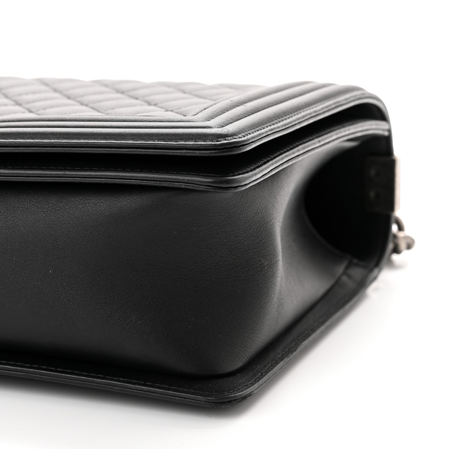 Chanel Calfskin Quilted New Medium Boy Flap Black 9 of 9