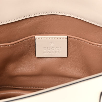 Gucci Nappa Pearl Studded Mini Queen Margaret Broadway Shoulder Bag Mystic White 6 of 14