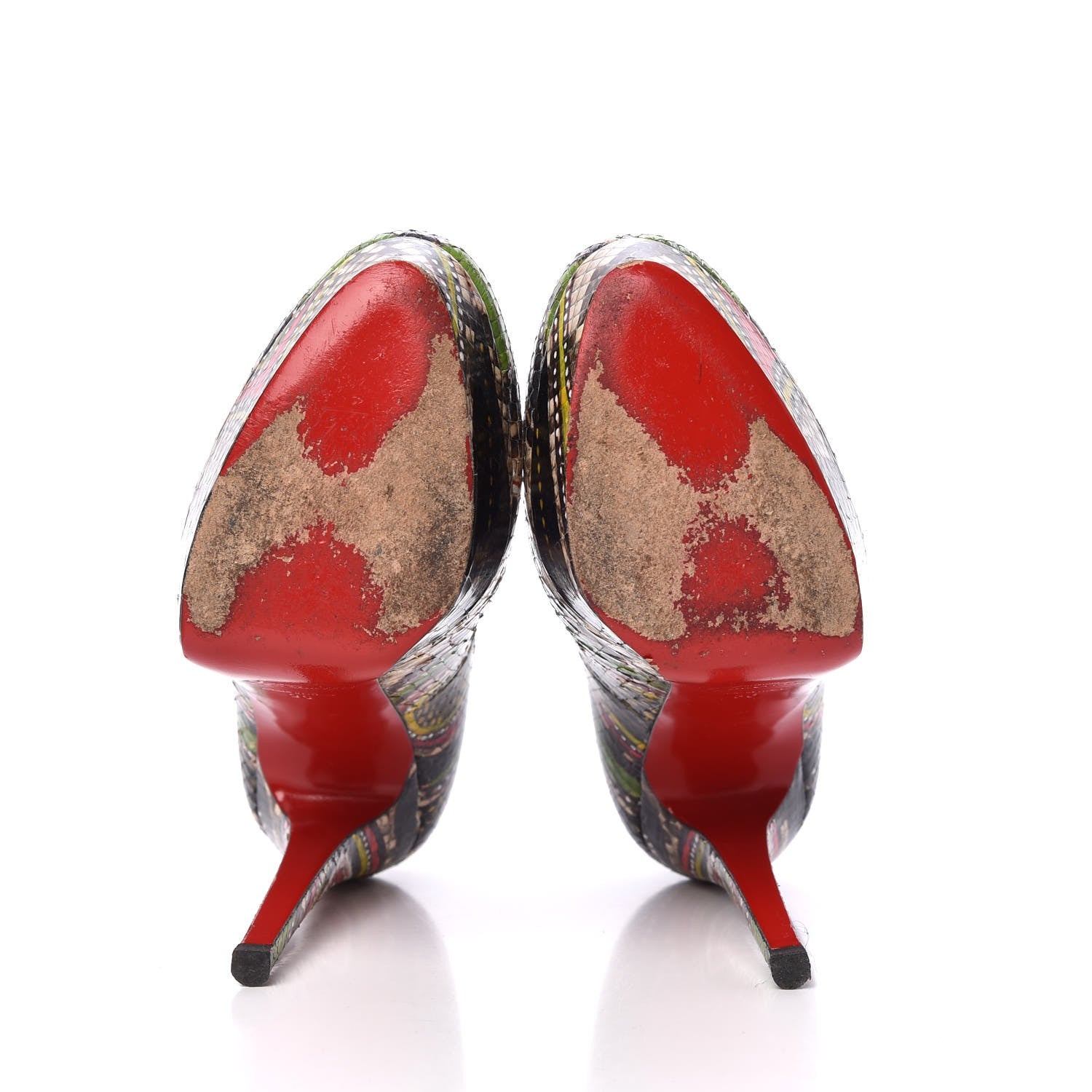 Christian Louboutin Python Masai Bianca 140 Pumps 36 Multicolor 6 of 15