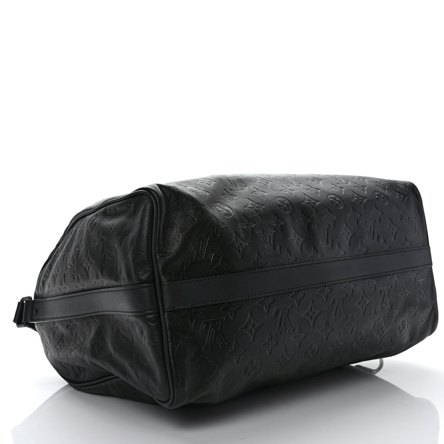 Calfskin Shadow Monogram Mens Speedy Bandouliere 40