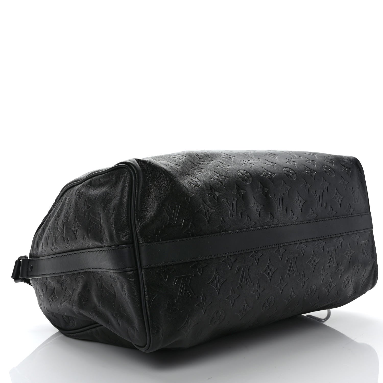 Louis Vuitton Calfskin Shadow Monogram Mens Speedy Bandouliere 40 4 of 8