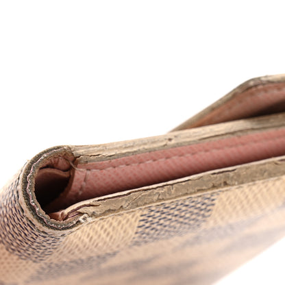 Louis Vuitton Damier Azur Victorine Wallet Rose Ballerine 12 of 13