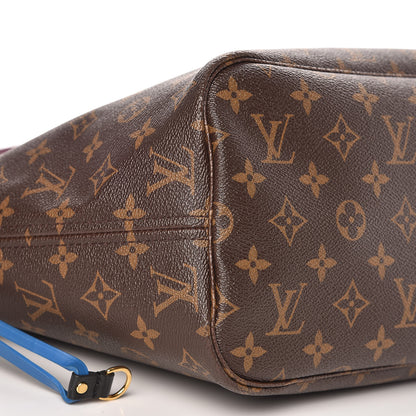 Louis Vuitton Monogram Totem Neverfull MM Magenta 6 of 16