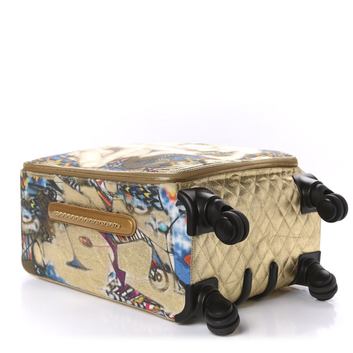 Graffiti Printed Canvas Street Spirit Trolley Multicolor
