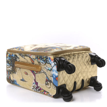 Chanel Graffiti Printed Canvas Street Spirit Trolley Multicolor 3 of 10