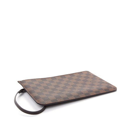Louis Vuitton Damier Ebene Neverfull MM GM Pochette 4 of 7
