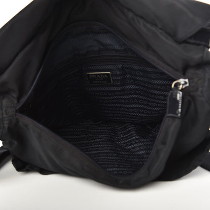 Prada Nylon Vela Messenger Bag Blue 5 of 8