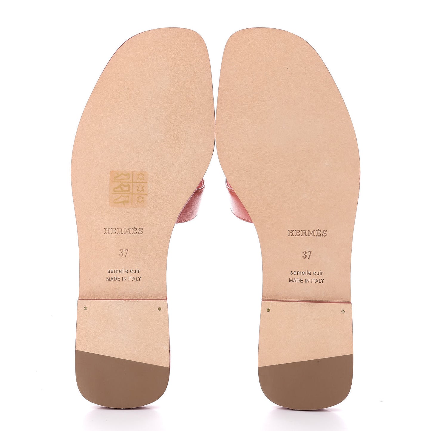 Chevre Oran Sandals 37 Rouge Blush
