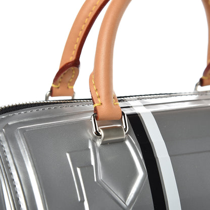 Louis Vuitton Epi Spaceship Embossed Speedy 25 Silver 7 of 9