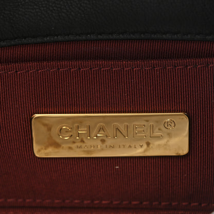Chanel Goatskin Quilted Chanel 19 Waist Bag Black 7 of 10
