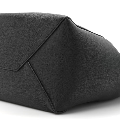 Celine Soft Grained Calfskin Small Belt Cabas Phantom Black 9 of 12