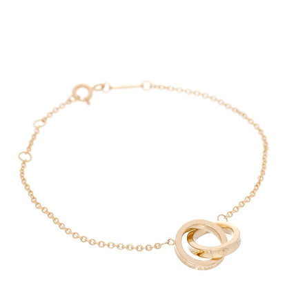Tiffany 18K Yellow Gold 1837 Interlocking Circles Bracelet 1 of 4