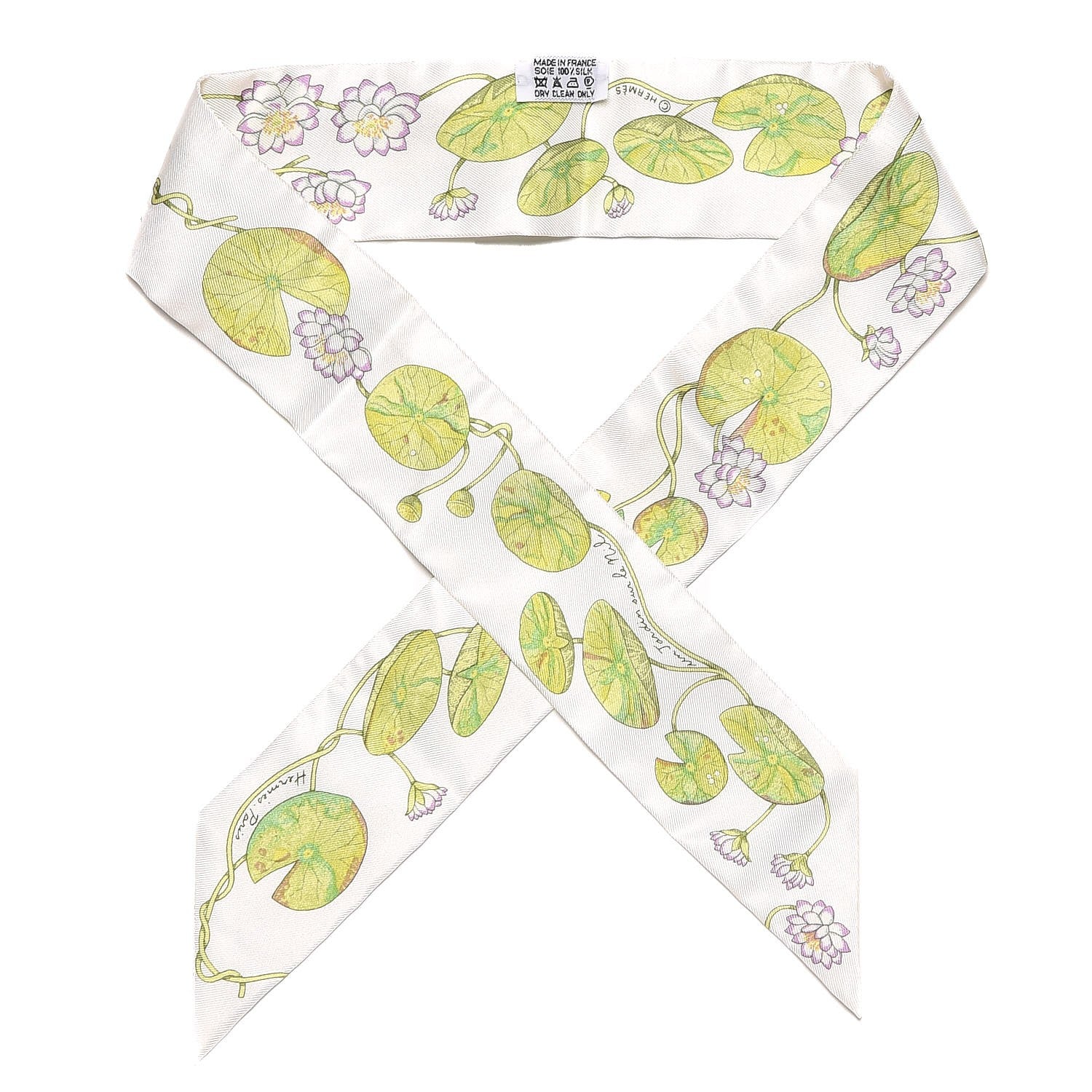 Hermes Silk Un Jardin Sur Le Nil Twilly 1 of 4