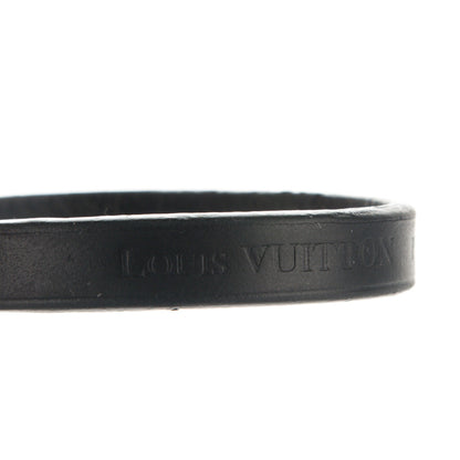 Louis Vuitton Calfskin Stamp It Bracelet 17 Black 5 of 9