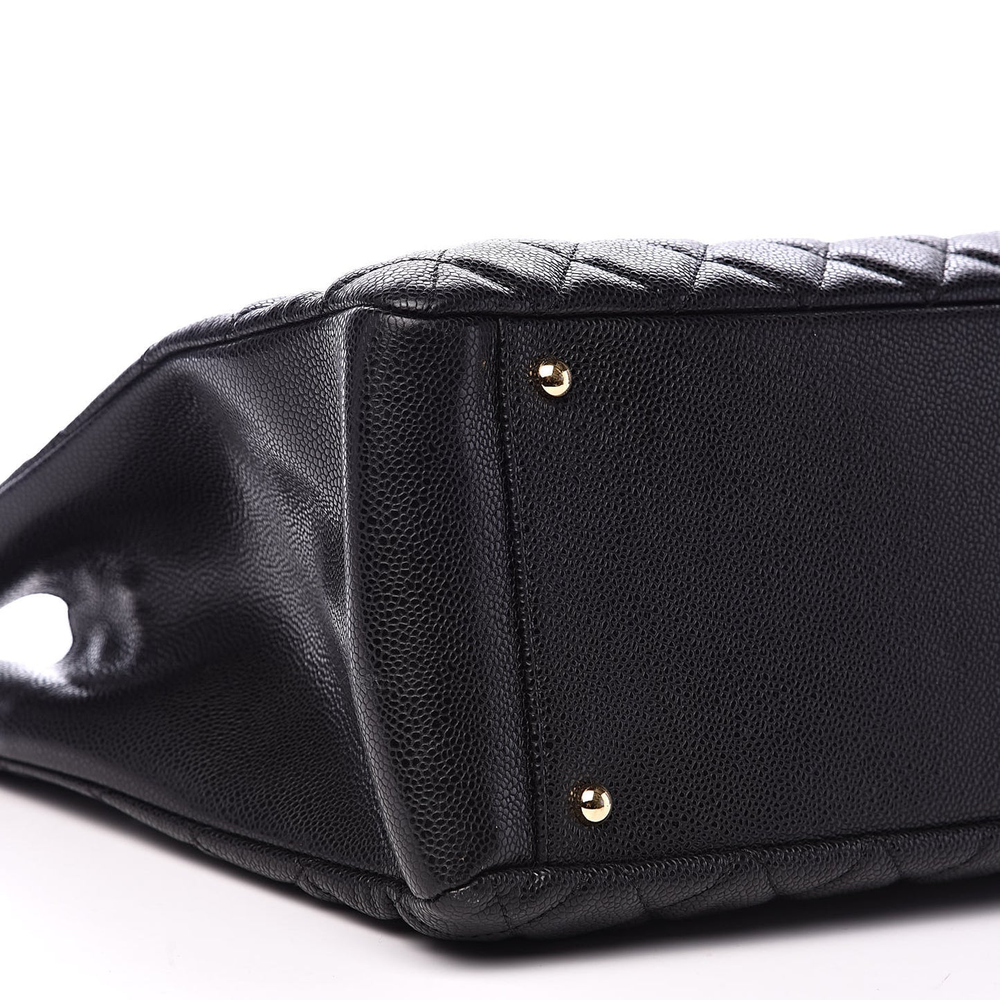 Caviar Quilted XL Grand Shopping Tote GST Black