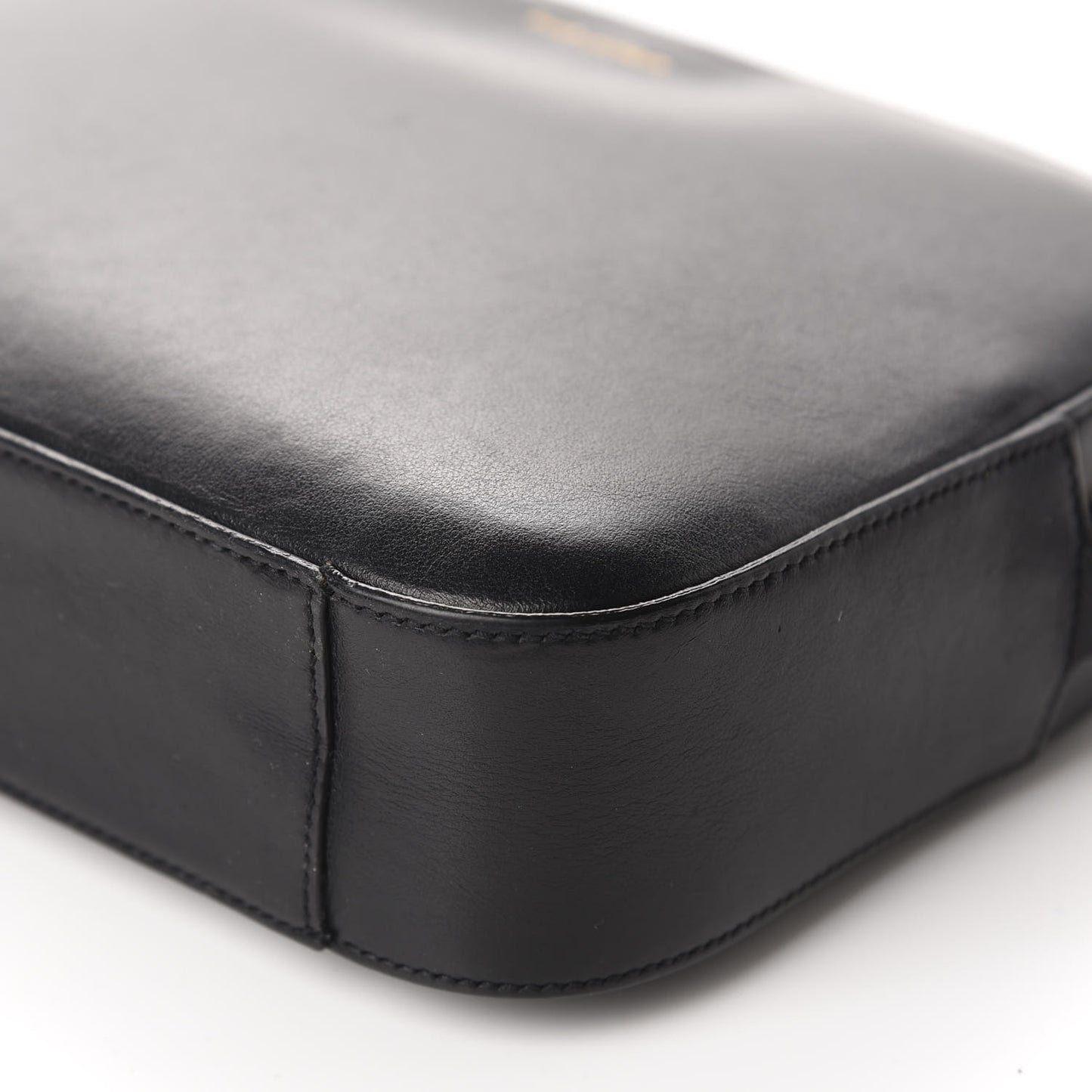 Calfskin Medium Classic Monogram Camera Bag Black