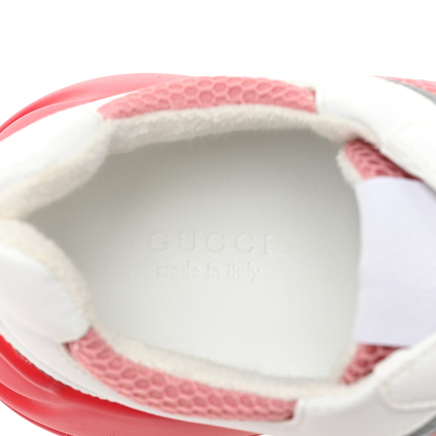 Lavaredo Eco Fabric Mesh Web Womens Rhyton Reflective Sneakers 38.5 Great White Water Rose Silver
