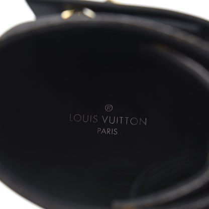 Louis Vuitton Monogram Calfskin Wonderland Flat Ranger Boots 36 Black 6 of 22