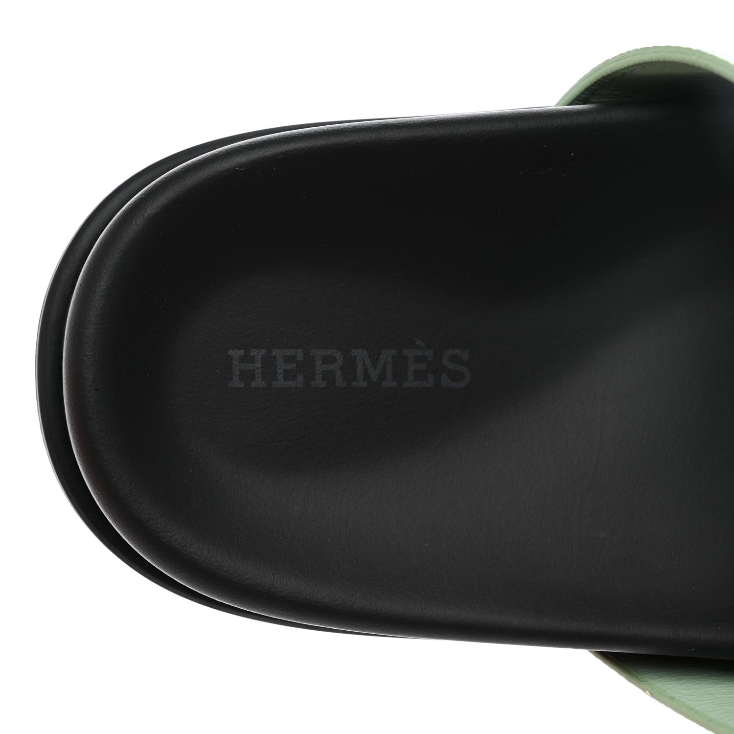 Hermes Epsom Womens Chypre Sandals 36 Vert Jade 7 of 9