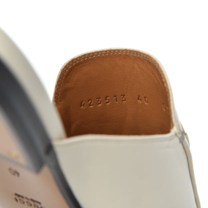 Gucci Malaga Kid Womens Princetown Slippers 40 Mystic White 8 of 13
