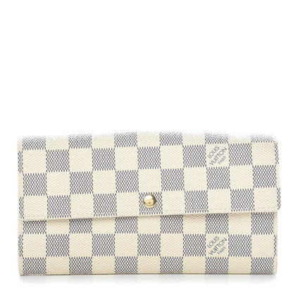 Louis Vuitton Damier Azur Sarah Wallet 1 of 10