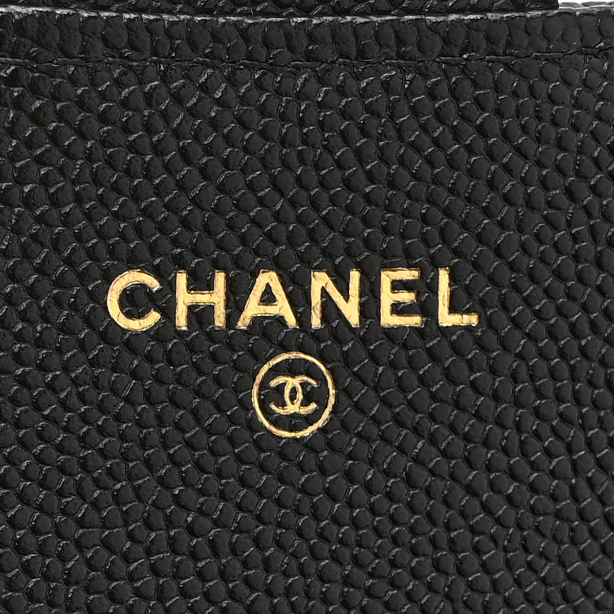 Caviar Quilted Mini Chain Bag Black