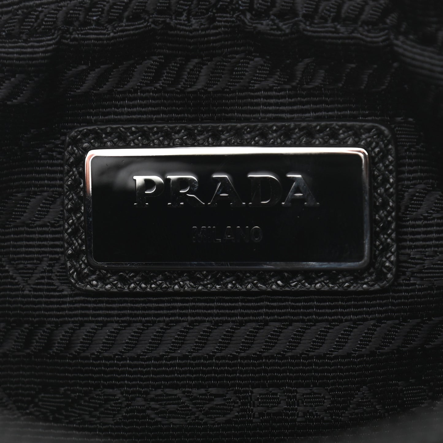 Tessuto Nylon Belt Bag Black