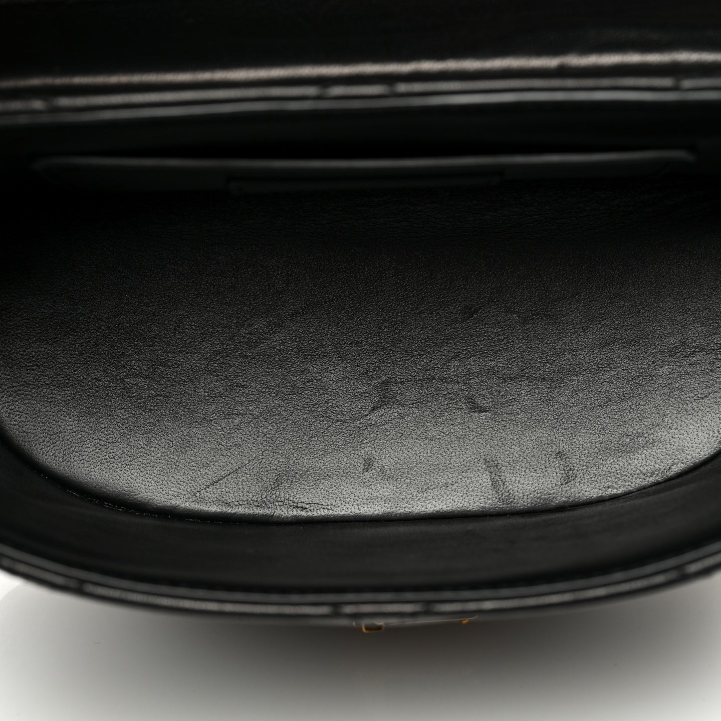 Lambskin Matelasse Monogram June Box Bag Black