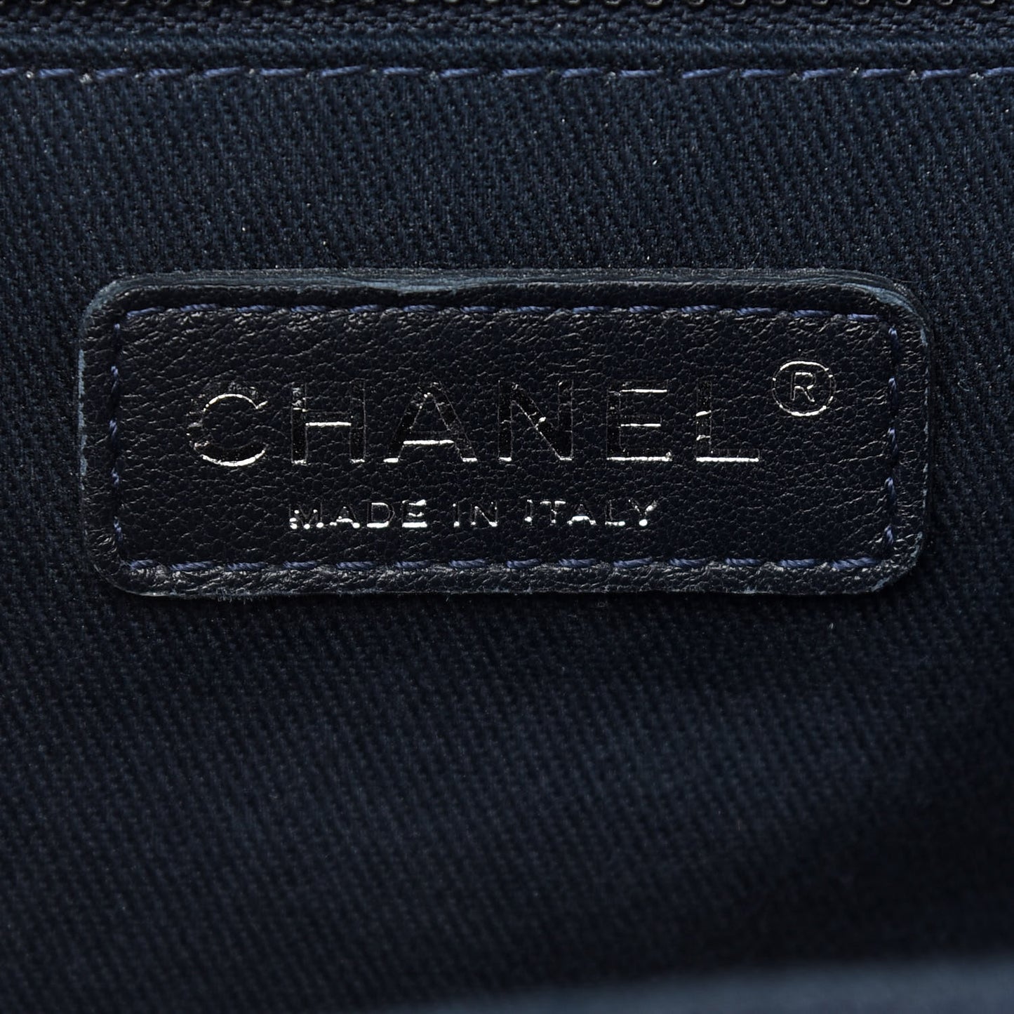 Denim Deauville Bowling Bag Dark Blue