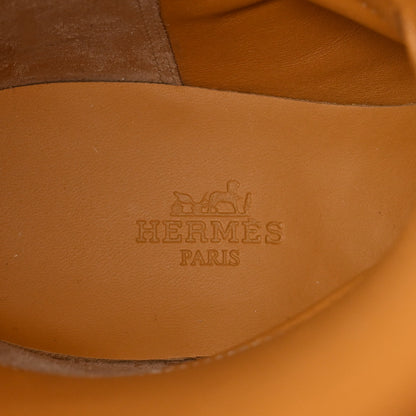 Hermes Heritage Calfskin Kelly Jumping Boots 36.5 Naturel 7 of 8