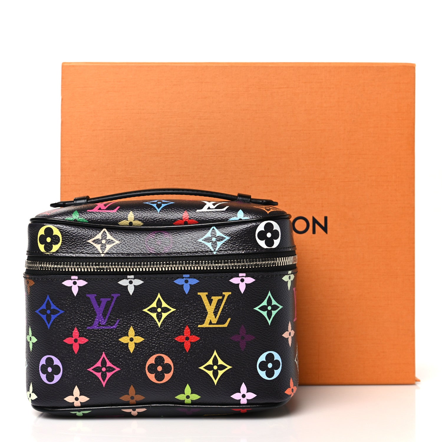 Louis Vuitton LV X TM Monogram Multicolor Nice Mini Black 8 of 8