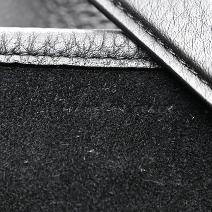 The Row Grained Calfskin Medium N/S Park Tote Black 7 of 10