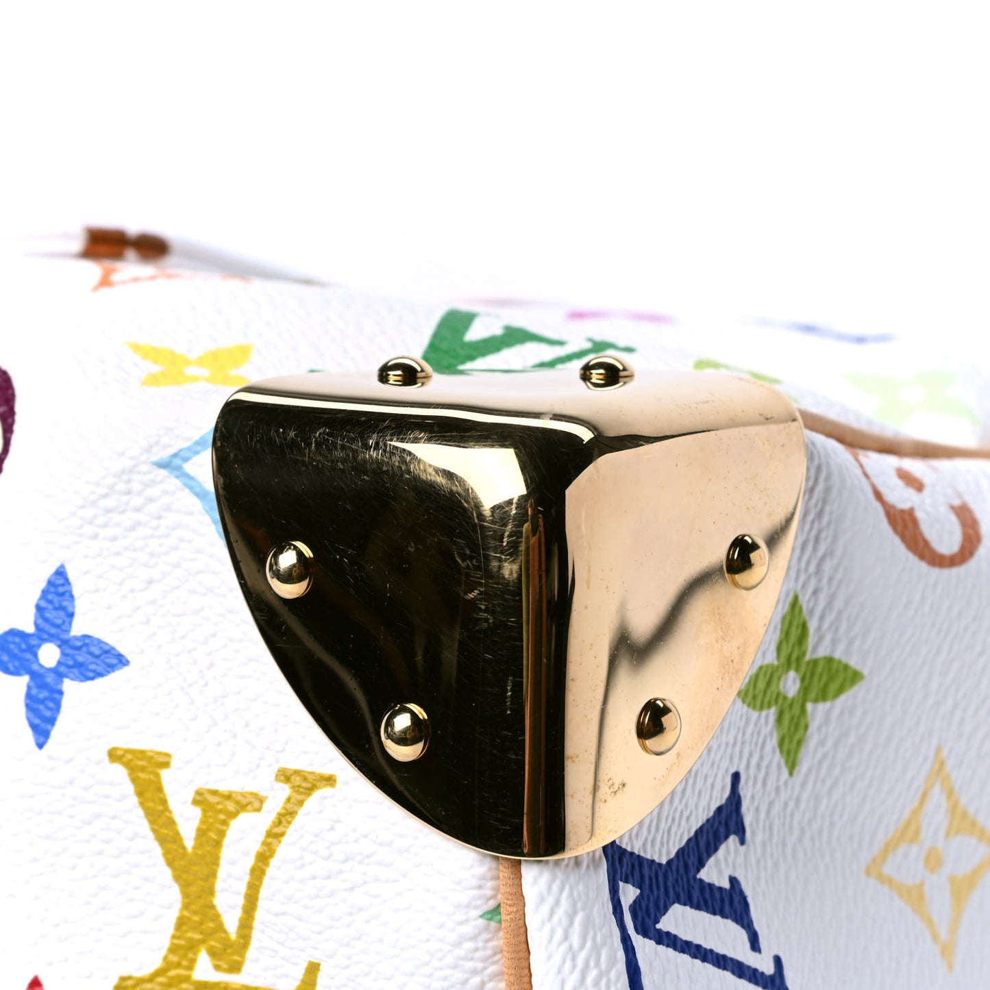 Monogram Multicolor Speedy 30 White