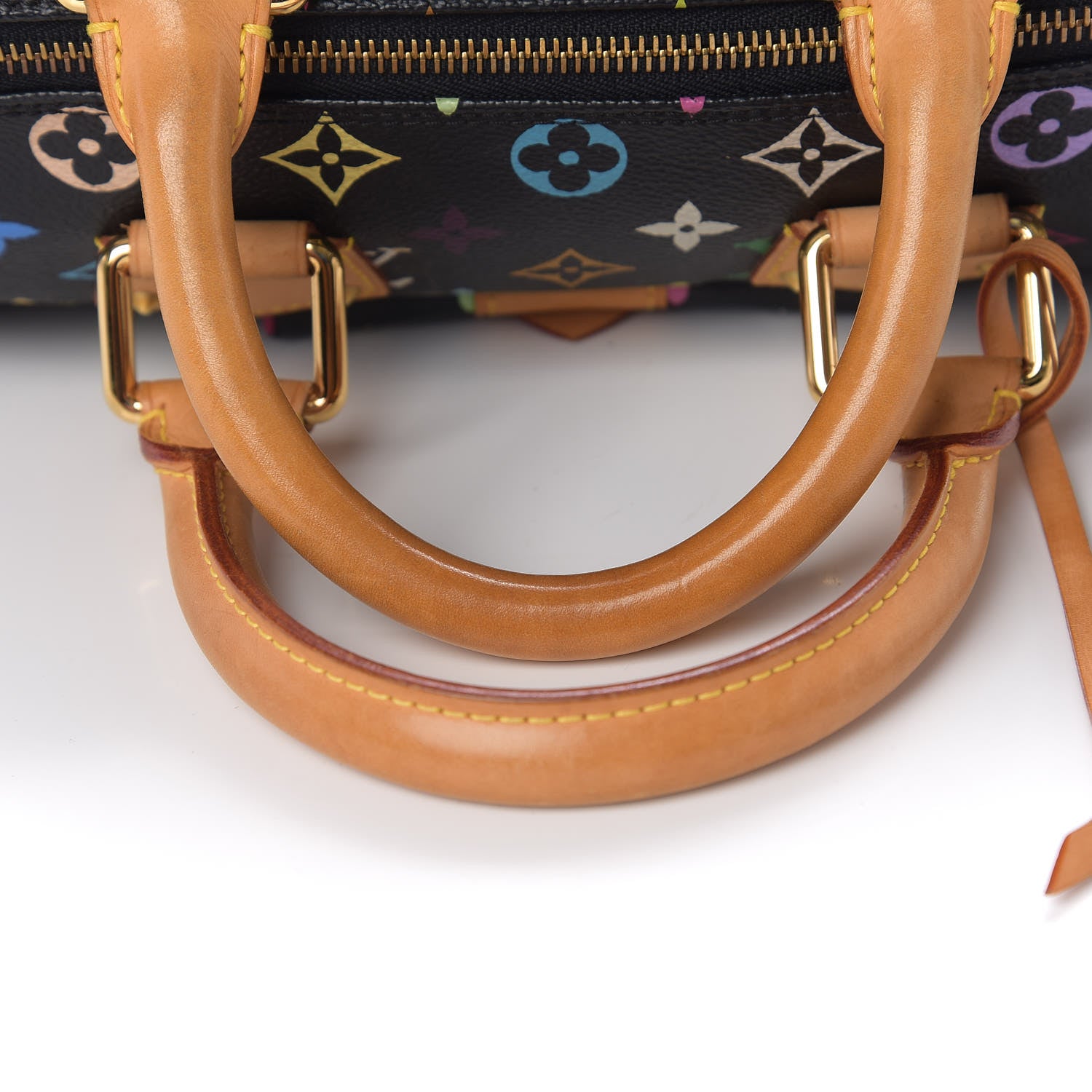 Louis Vuitton Monogram Multicolor Speedy 30 Black 5 of 8