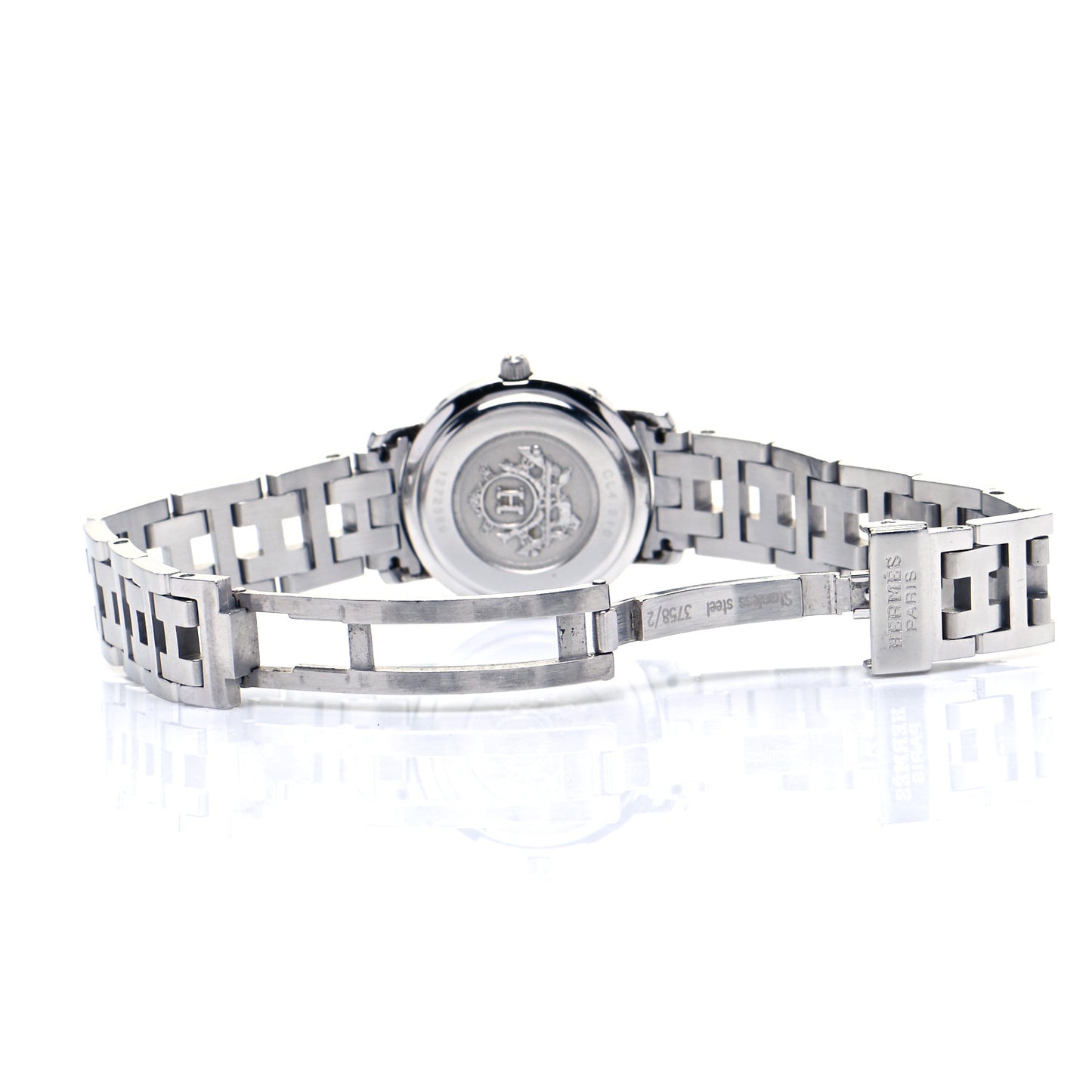 Stainless Steel 24mm Clipper Quartz Watch Pink