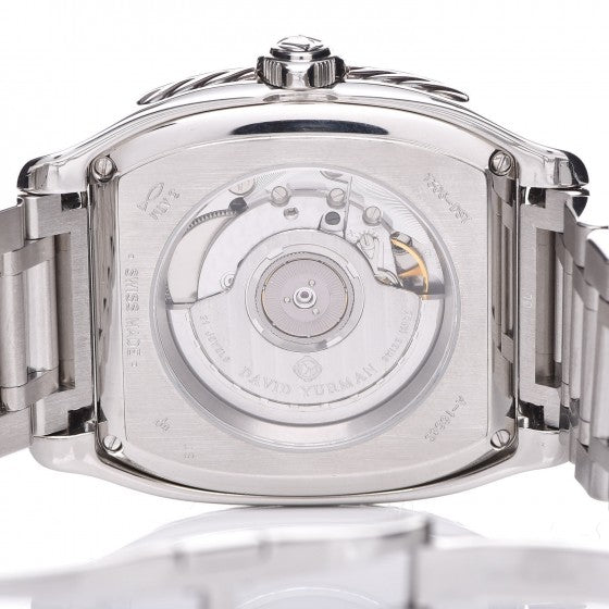 David Yurman Stainless Steel 41mm Thoroughbred GMT Automatic Watch 5 of 8