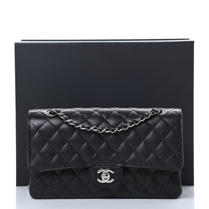 Chanel Caviar Quilted Medium Double Flap Black 12 of 12