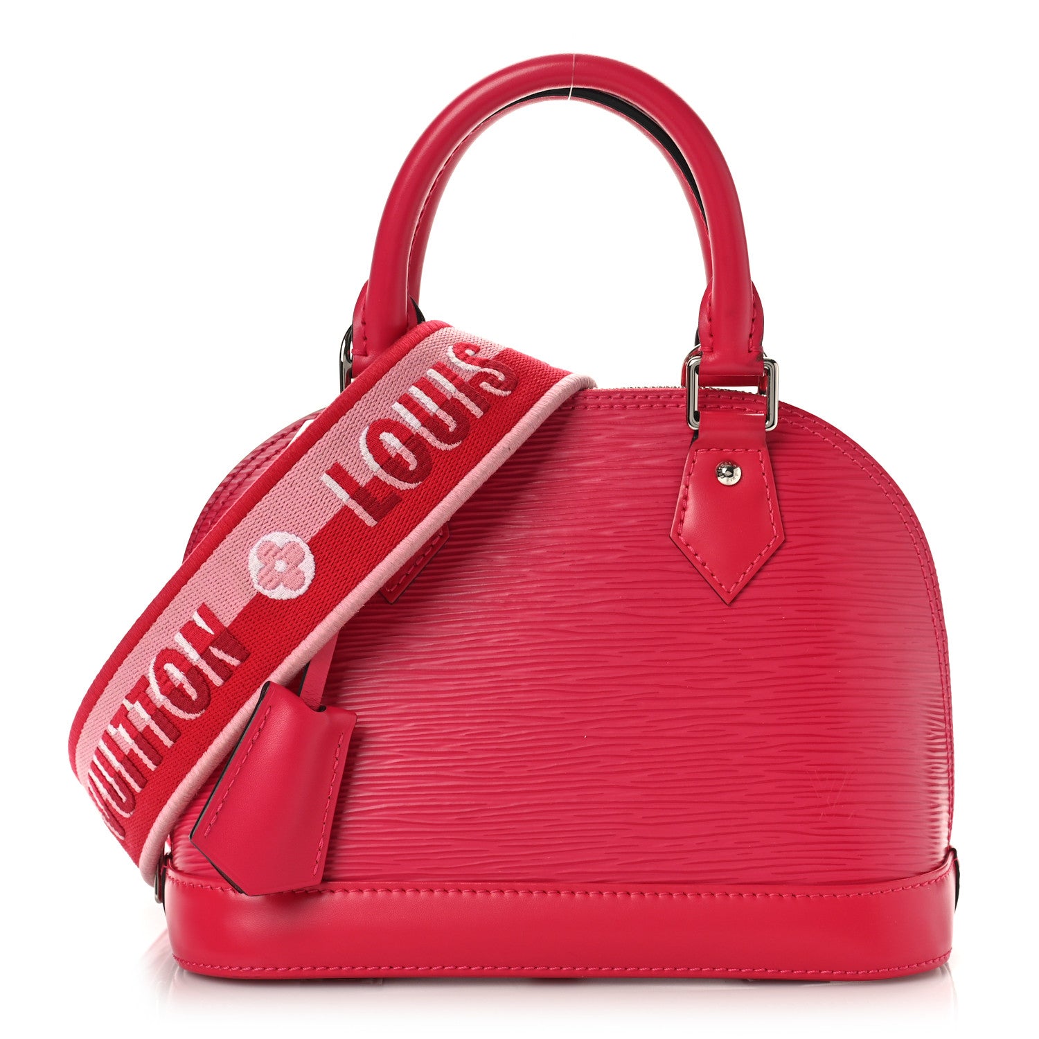 Louis Vuitton Epi Jacquard Alma BB Rose Pondicherry 1 of 8