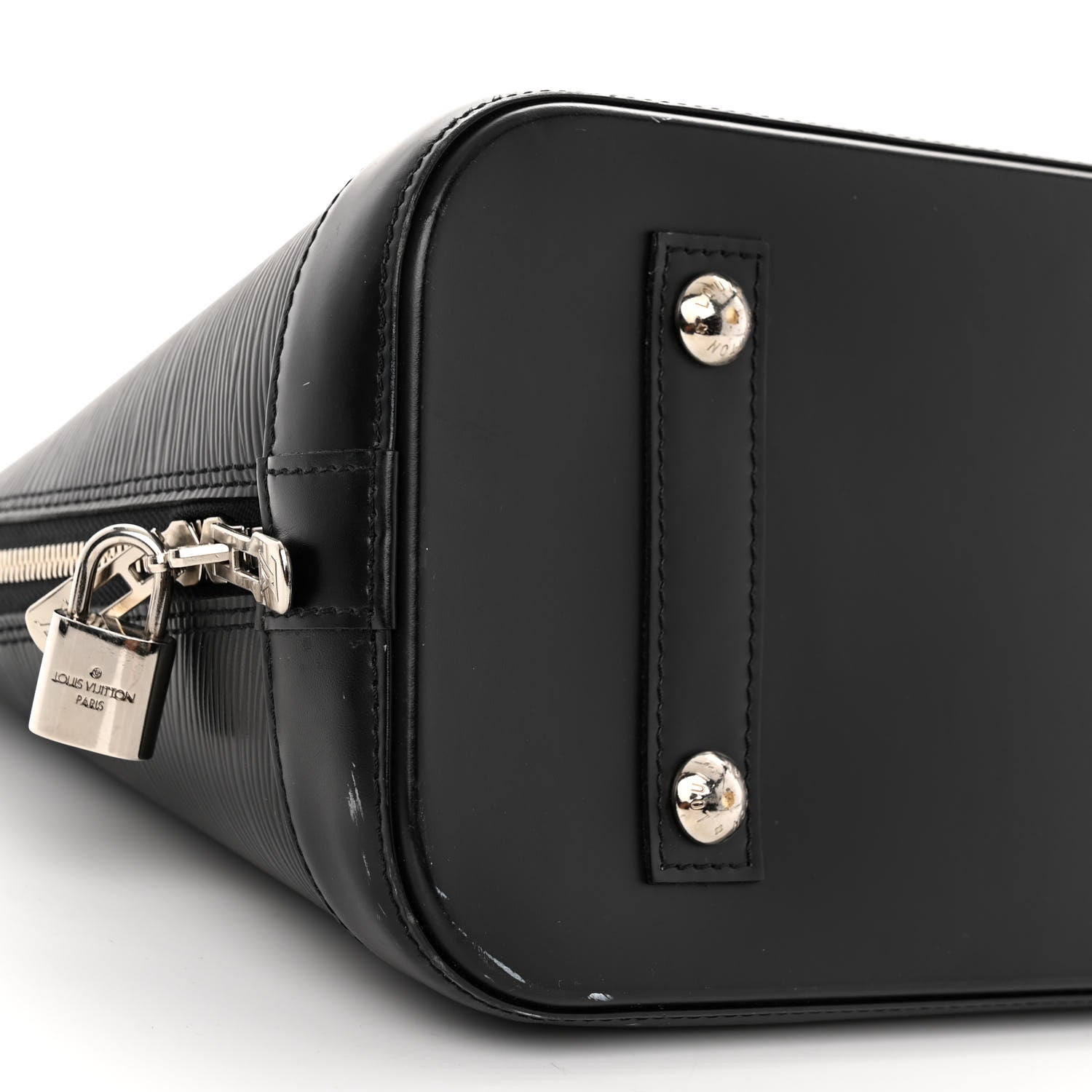 Louis Vuitton Epi Alma PM Black 7 of 10