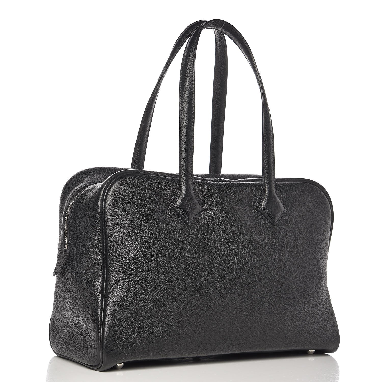 Hermes Taurillon Clemence Victoria II 35 Black 3 of 8