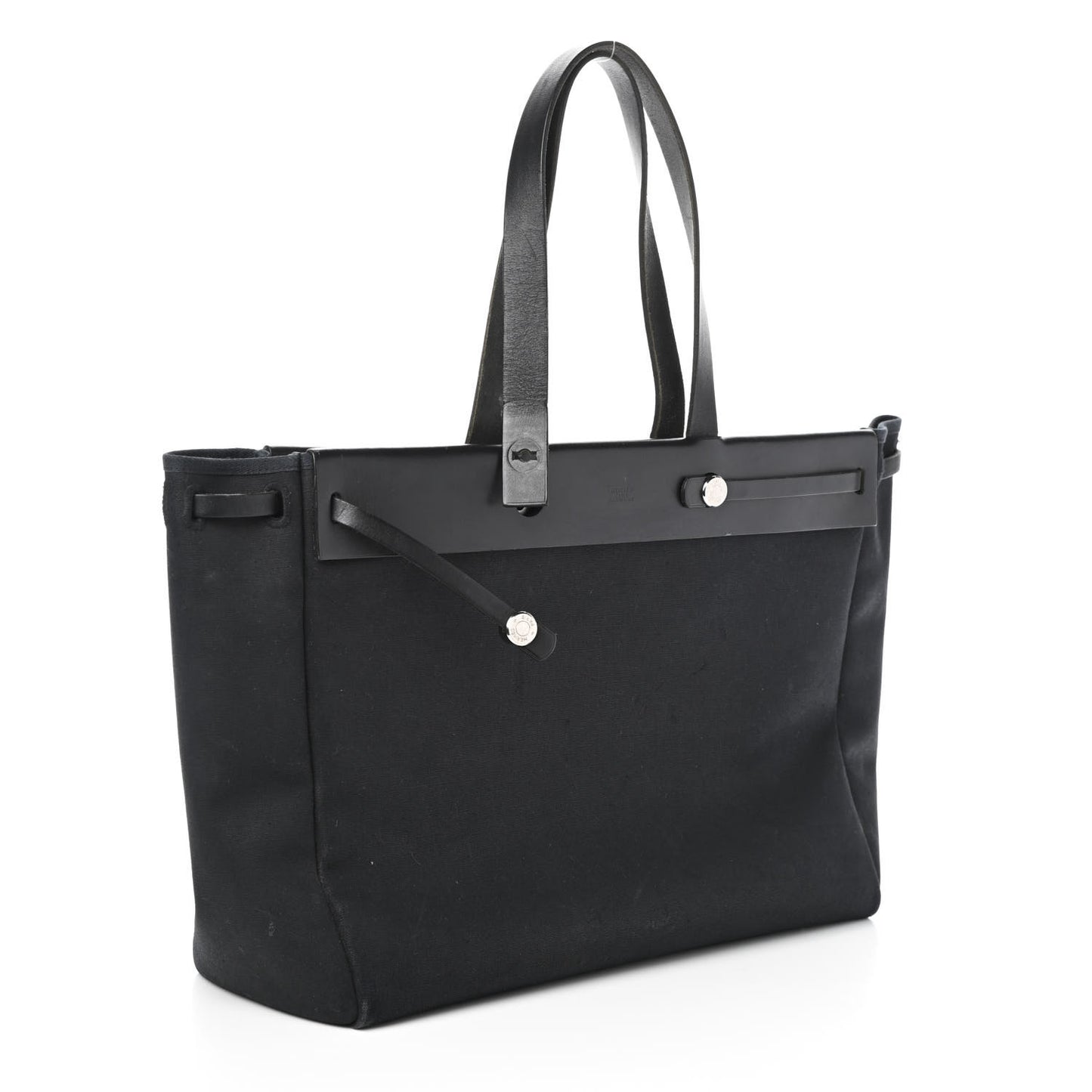 Toile Vache Hunter Herbag Cabas MM Black
