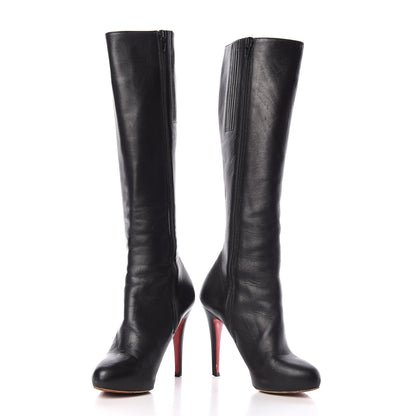 Christian Louboutin King Calfskin Fifi Botta 100 Boots 36 Black 5 of 15