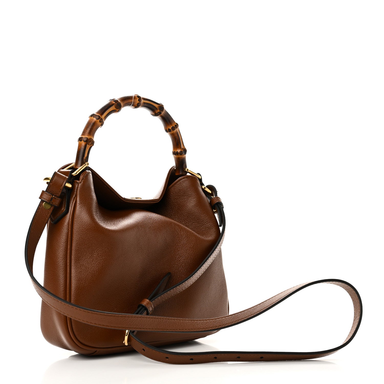 Gucci Softy Wonka Textured Dollar Calfskin Small Diana Shoulder