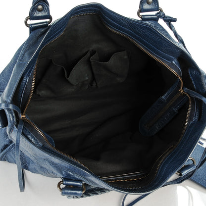 Balenciaga Agneau Classic Hardware City Bleu Obscur 5 of 8