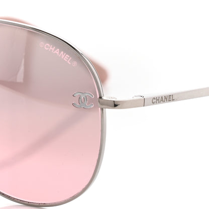 Chanel Aviator CC Sunglasses 4189-T-Q Pink 9 of 9