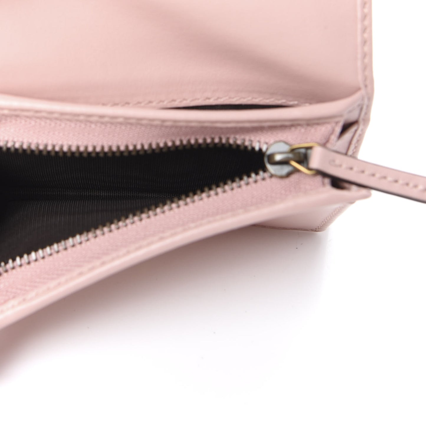 Calfskin Matelasse GG Marmont Card Case Wallet Perfect Pink