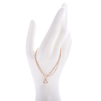 Bulgari 18K Rose Gold Mother of Pearl Divas' Dream Bracelet SM 2 of 5